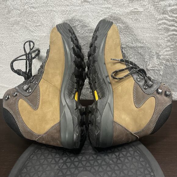 Garmont Mens Size 8 Hiking Trail Camping Boots Gore Tex USA Brown Leather - Picture 9 of 10